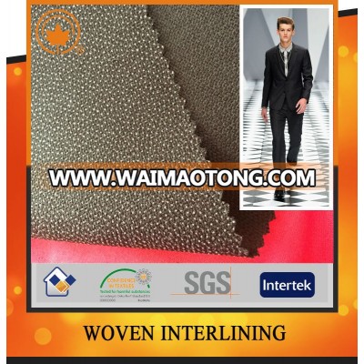 Woven interlining fabric for garment